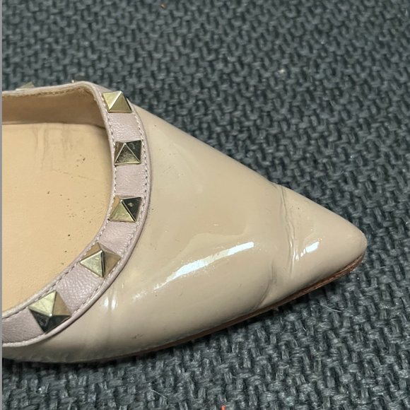 Valentino Garavani Rockstud ballerina/flat in patent leather - Picture 3 of 5
